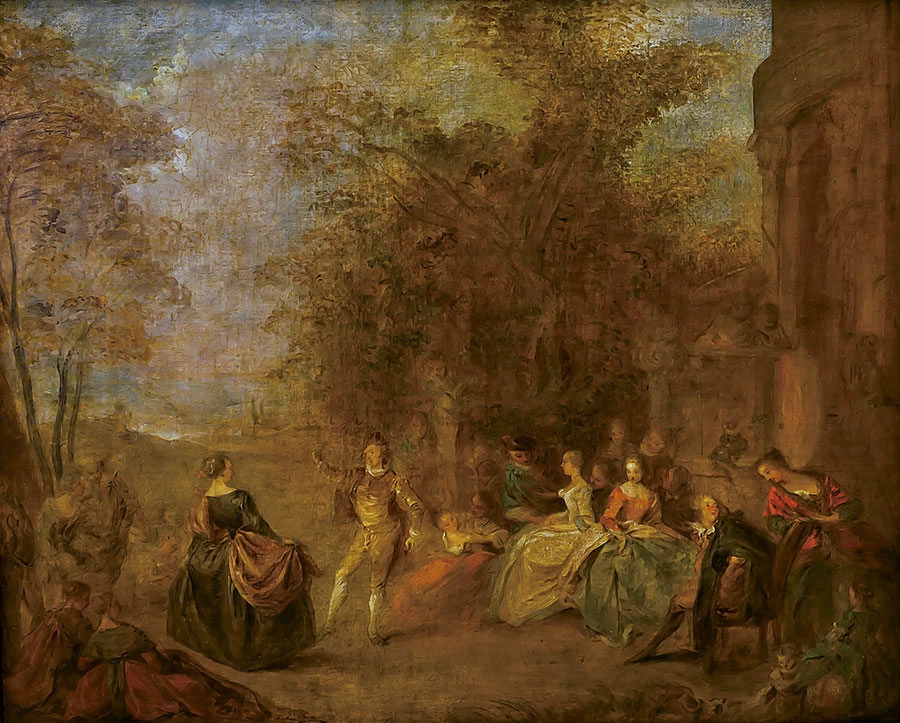 Ballo campestre - Museo Nacional de Bellas Artes